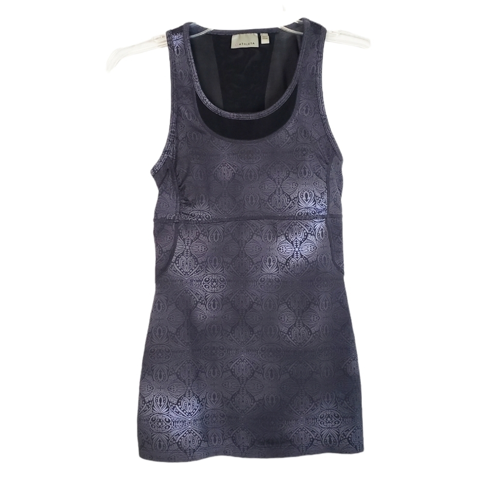 ATHLETA Persistence tank top with built in shelf bra